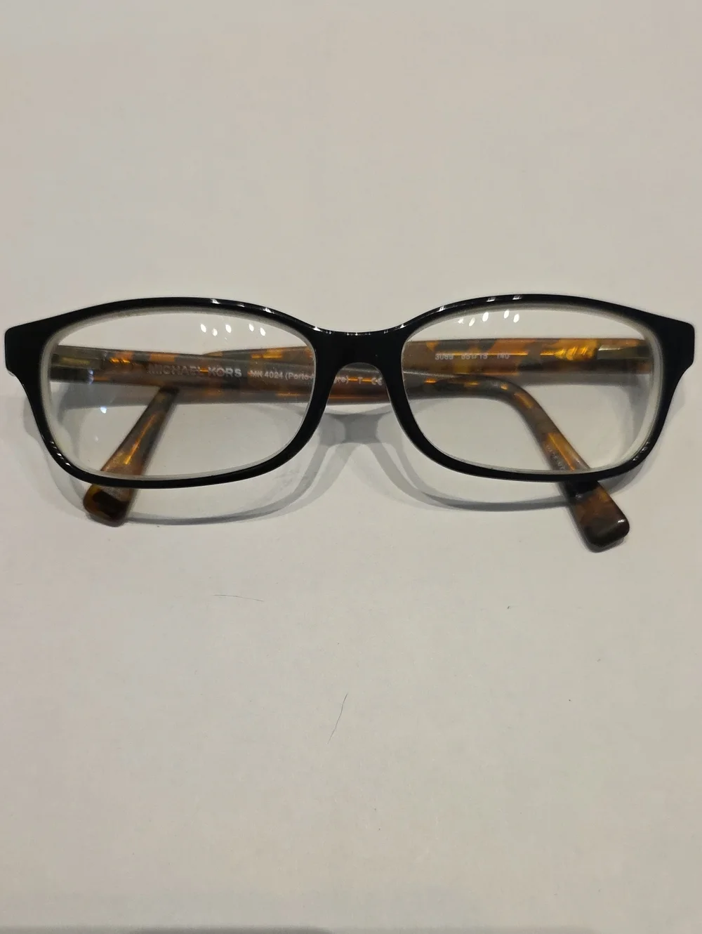Michael Kors Black Front Tortoiseshell Arms Glasses